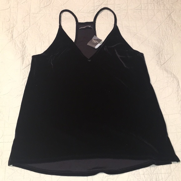 Abercrombie & Fitch Tops - Abercrombie & Fitch Velvet Cami XS with Tags